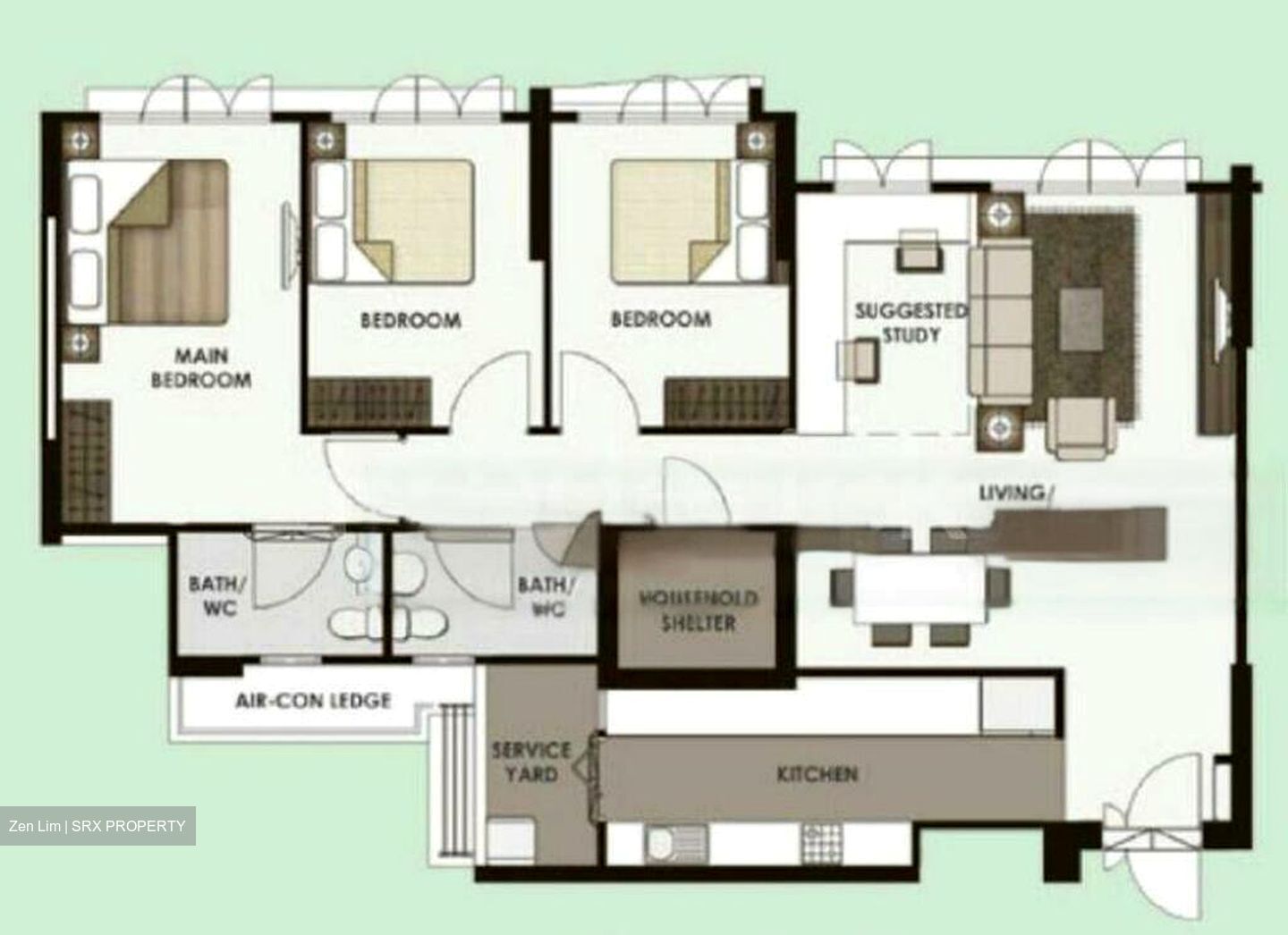 Blk 282C Compassvale Ancilla (Sengkang), HDB 5 Rooms #456075081